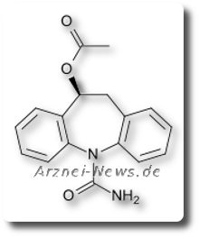 Eslicarbazepinacetat Strukturformel