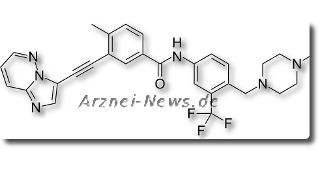 Chemische Strukturformel von Ponatinib