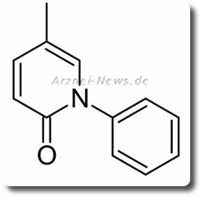 Chemische Struktur von Pirfenidon